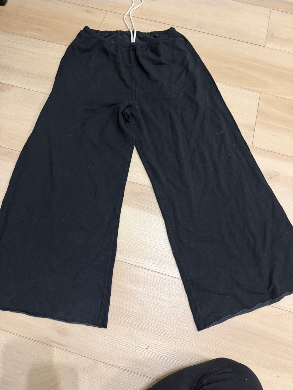 Offline Wide Leg Women's Lounge Pants in Black size L/ xl